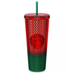 Starbucks Disneyland tumbler Christmas ombré NWT